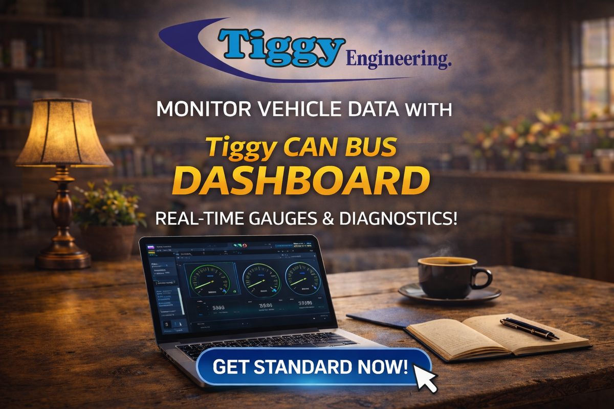 Tiggy CAN BUS Dashboard Studio